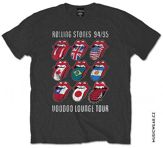 Rolling Stones koszulka, Voodoo Lounge Tongues, męskie