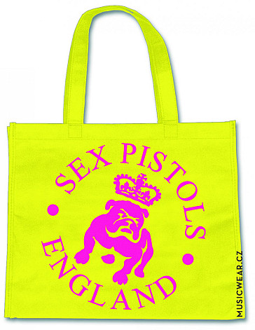 Sex Pistols ekologická torba na zakupy, Bulldog Logo