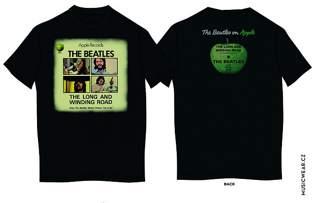The Beatles koszulka, Long & Winding Road , męskie