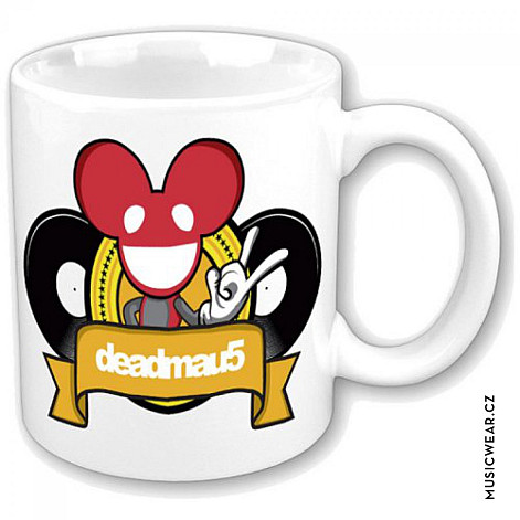 Deadmau5 ceramiczny kubek 250ml, Rock DJ