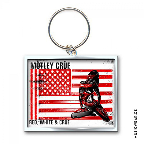 Motley Crue brelok, Red White & Crue Logo