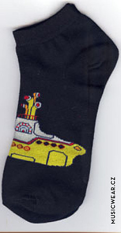 The Beatles ponožky, Yellow Submarine, damskie, velikost 4 až 7 (36 až 41)