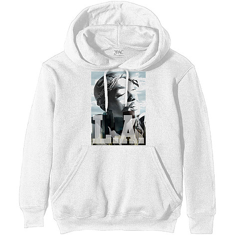 Tupac bluza, LA Skyline White, męska