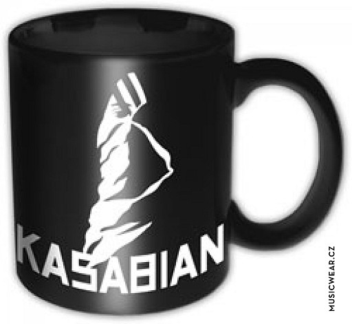 Kasabian ceramiczny kubek 250ml, Ultraface Black