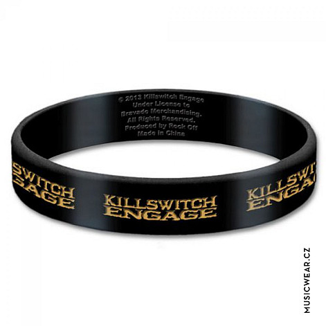 Killswitch Engage silikonový bransoletka, Logo