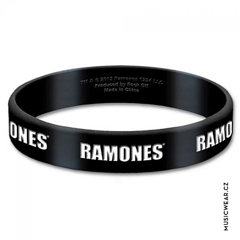 Ramones silikonový bransoletka, Logo