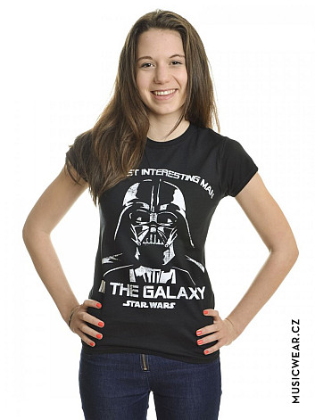 Star Wars koszulka, The Most Interesting Man In The Galaxy Girly, damskie