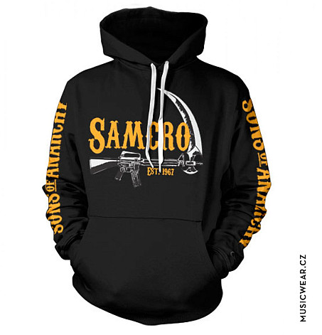 Sons of Anarchy bluza, SAMCRO Est. 1967  Black, męska