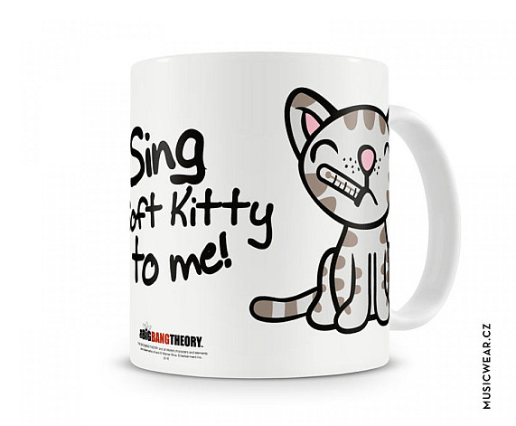 Big Bang Theory ceramiczny kubek 250ml, Sing Soft Kitty To Me Coffee