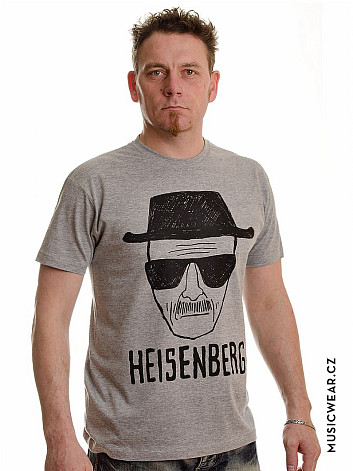 Breaking Bad koszulka, Heisenberg Sketch Grey, męskie