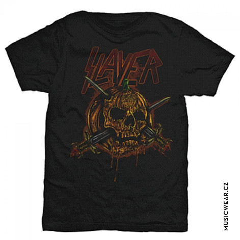 Slayer koszulka, Skull Pumpkin, męskie