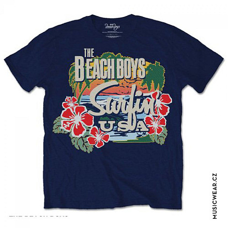 Beach Boys koszulka, Surfin' USA Tropical, męskie