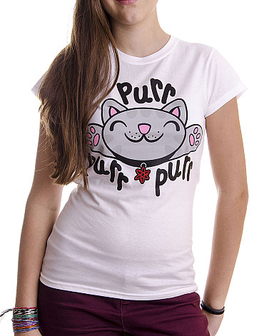 Big Bang Theory koszulka, Soft Kitty PurrPurrPurr Girly, damskie