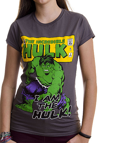 The Hulk koszulka, I Am The Hulk Girly, damskie