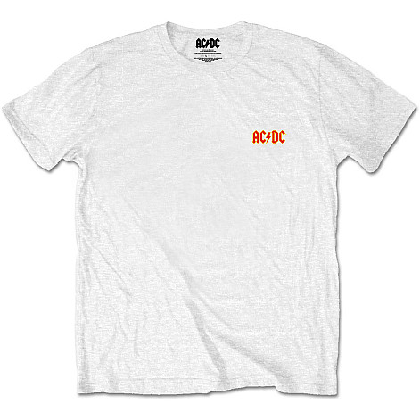 AC/DC koszulka, Logo White BP, męskie