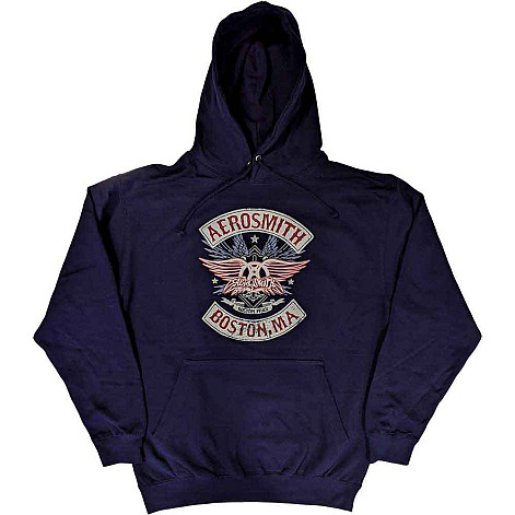 Aerosmith bluza, Boston Pride Navy Blue, męska