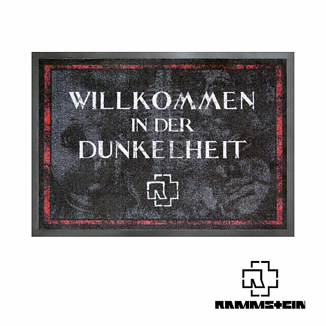 Rammstein velurová mata s vinylovou podložkou 500 x 700 x 5 mm