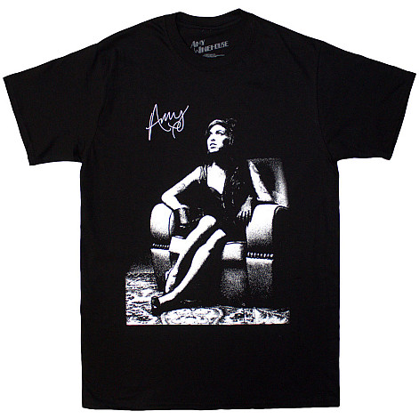 Amy Winehouse koszulka, Chair Black, męskie