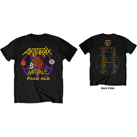 Anthrax koszulka, War Dance Paul Ale WT 2018, męskie