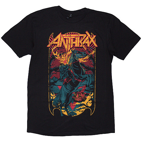 Anthrax koszulka, Headless Horseman Black, męskie