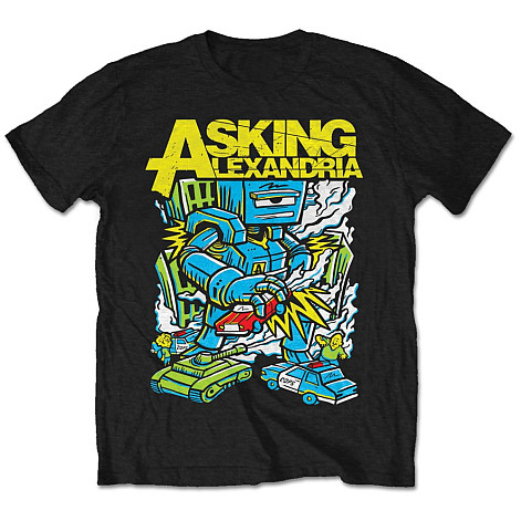 Asking Alexandria koszulka, Killer Robot, męskie