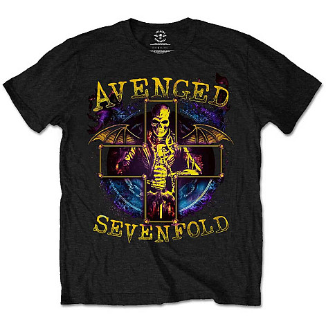 Avenged Sevenfold koszulka, Stellar Black, męskie