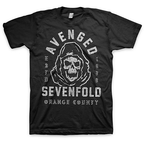 Avenged Sevenfold koszulka, So Grim Orange County, męskie