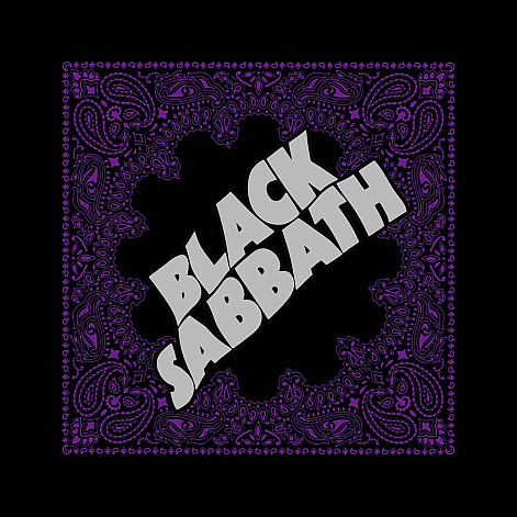 Black Sabbath chustka, Logo 55x55cm