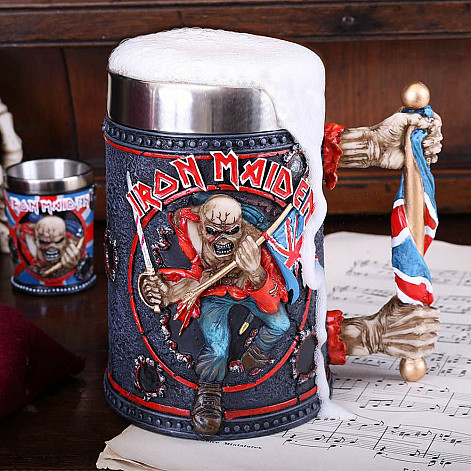 Iron Maiden kubek do piwa 500 ml/14 cm/1 kg, Eddie The Trooper