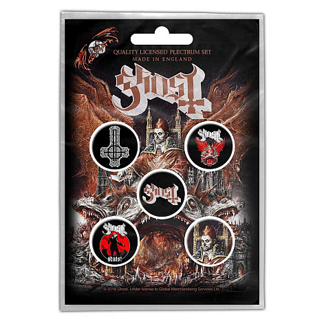 Ghost zestaw 5 odznak, Prequelle