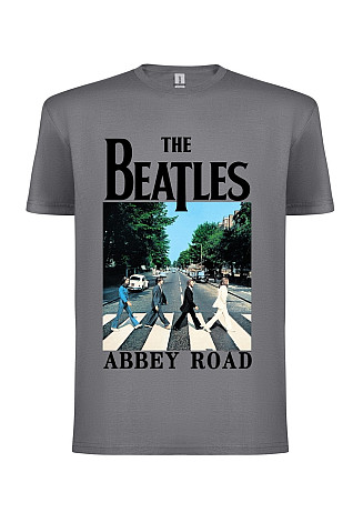 The Beatles koszulka, Abbey Road Grey, męskie