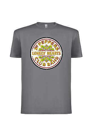 The Beatles koszulka, Lonely Hearts Club Grey, męskie
