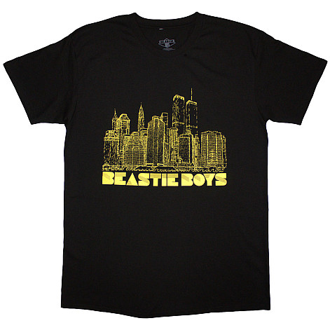 Beastie Boys koszulka, NYC Skyline Black, męskie
