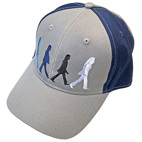 The Beatles czapka z daszkiem, Abbey Road Figures Grey & Blue, unisex