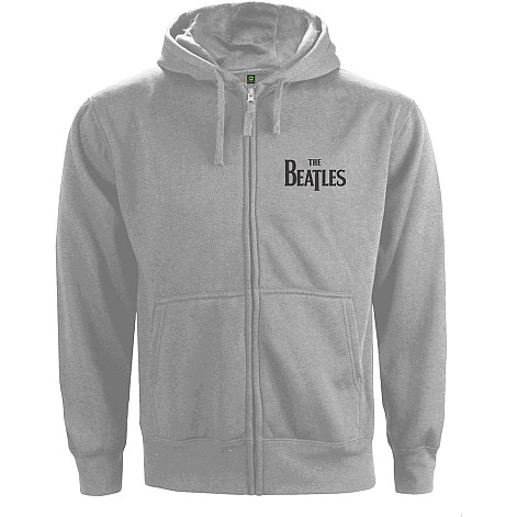 The Beatles bluza, Drop T Logo BT Zipped Grey, męska