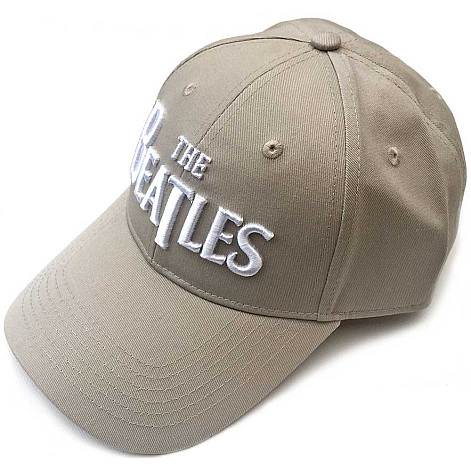 The Beatles czapka z daszkiem, White Drop T Logo Sand Baseball