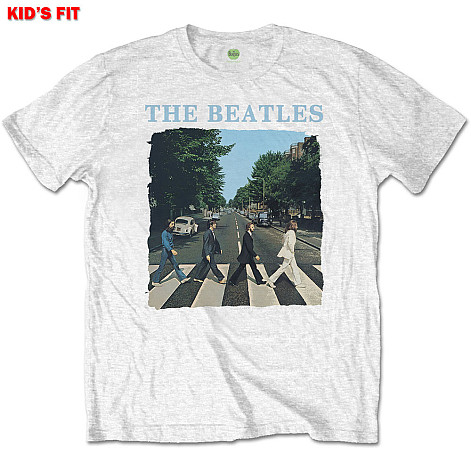 The Beatles koszulka, Abbey Road & Logo White, dziecięcy