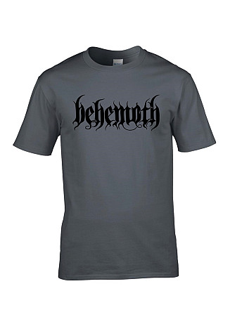 Behemoth koszulka, Black Logo Grey, męskie