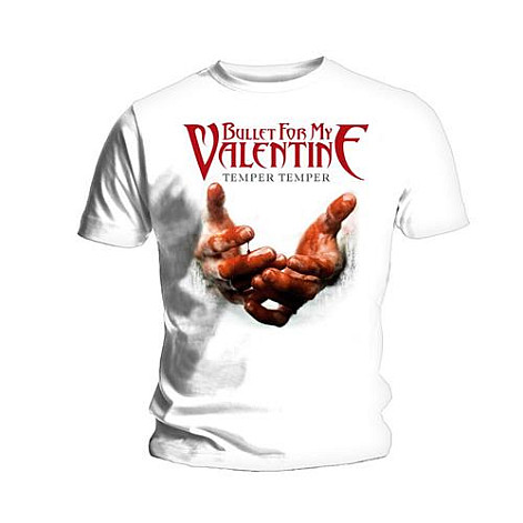 Bullet For My Valentine koszulka, Temper Temper Blood Hands, męskie