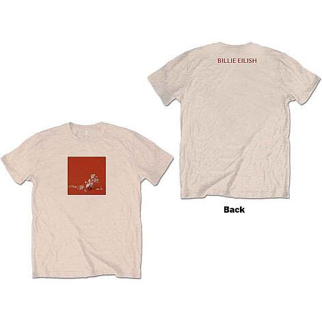 Billie Eilish koszulka, Therefore I Am BP Natural, męskie
