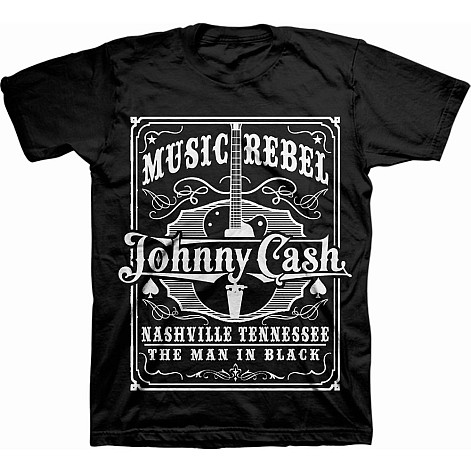 Johnny Cash koszulka, Music Rebel, męskie
