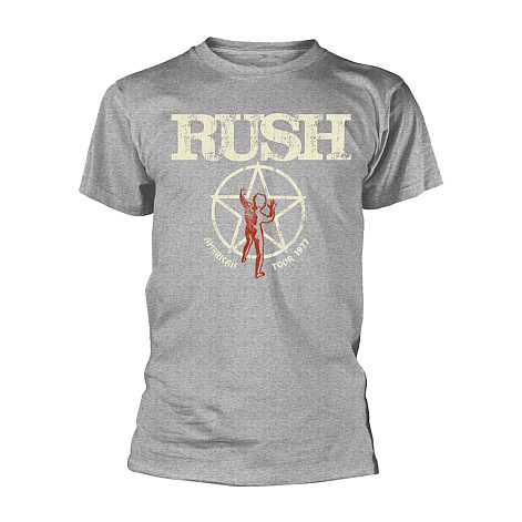 Rush koszulka, American Tour 1977 Grey, męskie