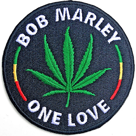 Bob Marley nažehlovačka 84mm, Leaf