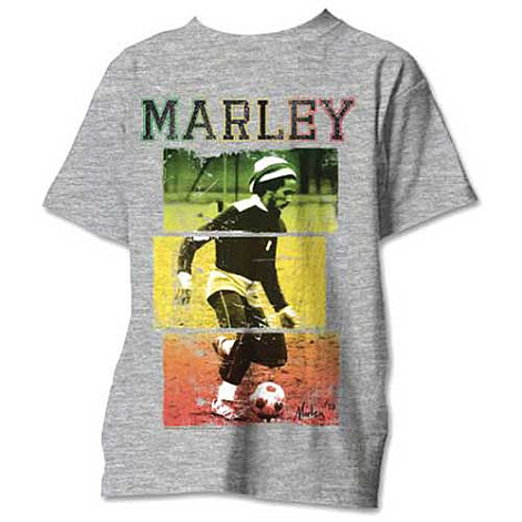Bob Marley koszulka, Football Text, męskie