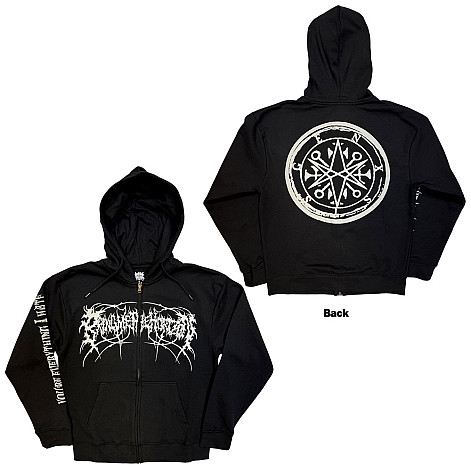 Bring Me The Horizon bluza, Metal Logo Genxsis Zipped BP Black, męska