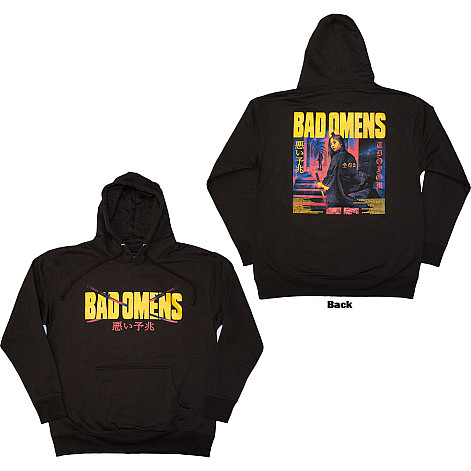 Bad Omens bluza, Samurai Woman BP Black, męska