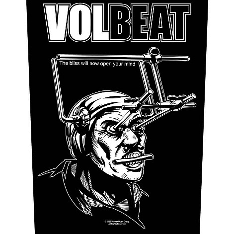 Volbeat naszywka na plecy CO+PES 30x27x36 cm, Open Your Mind