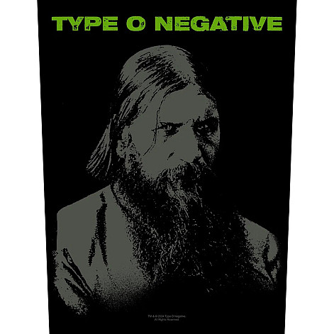 Type O Negative naszywka na plecy CO+PES 30x27x36 cm, Dead Again