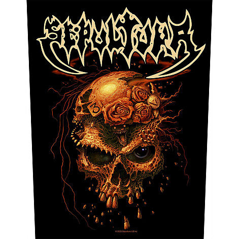 Sepultura naszywka na plecy CO+PES 30x27x36 cm, Beneath The Remains Black