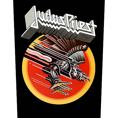 Judas Priest naszywka na plecy 30x27x36 cm, Screaming For Vengeance